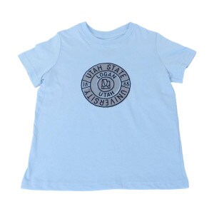 utah state university logan utah toddler tshirt pink
